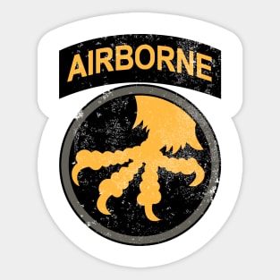 17th Airborne Division (distressed) Sticker